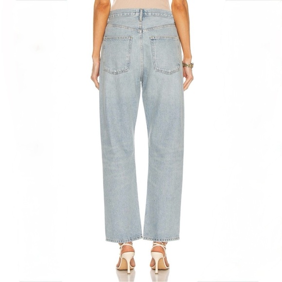 Agolde 90s Mid Rise Straight Leg Jeans - Picture 2 of 11